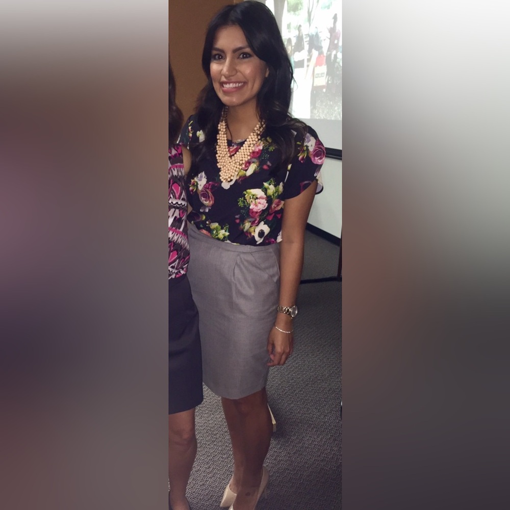 Floral blouse